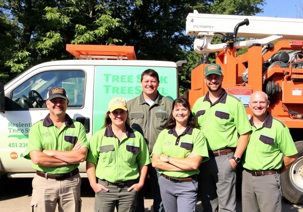 Kelvoria Prime Co. tree service crew